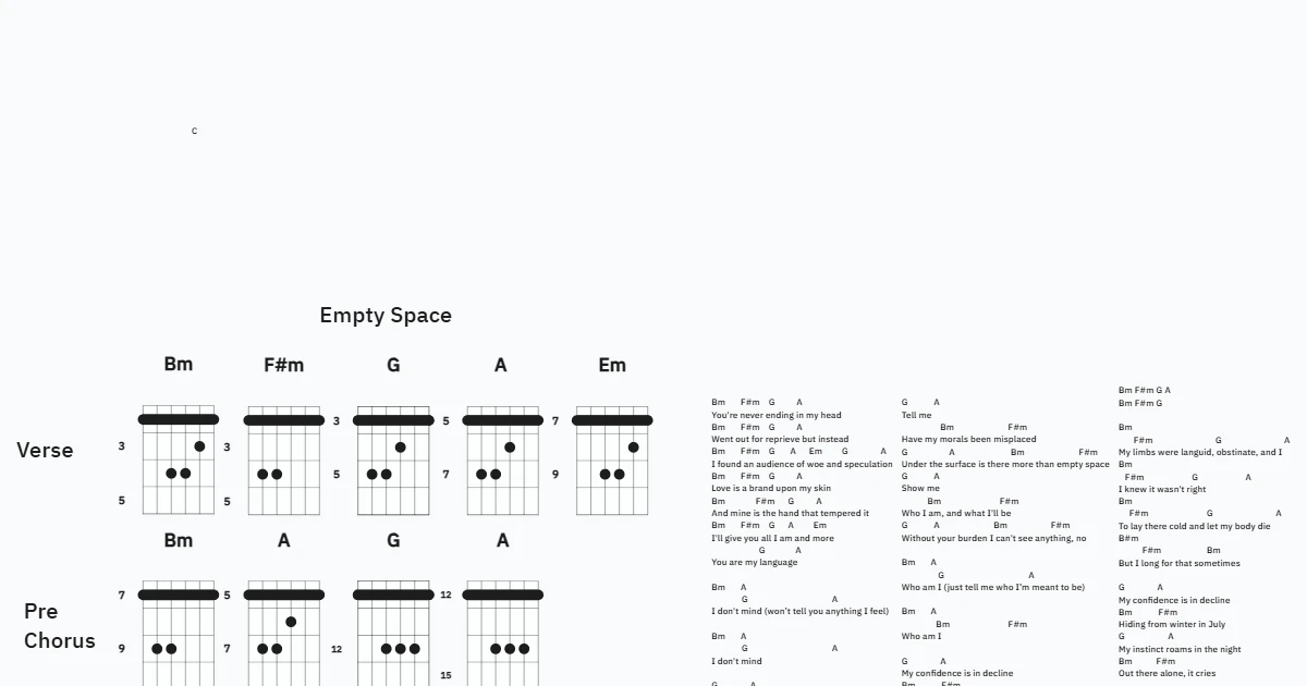 Empty Space - Chan the Human Prog