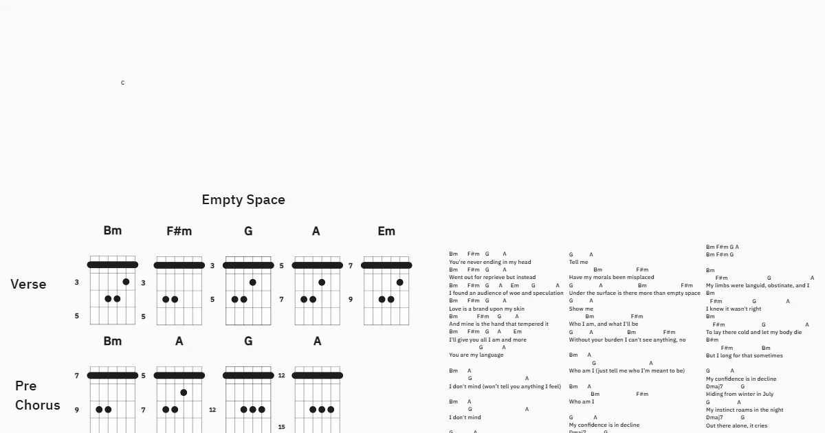 Empty Space - Chan the Human Prog