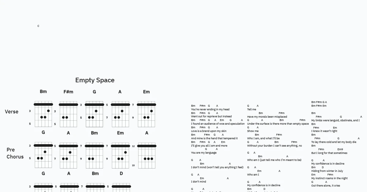 Empty Space - Chan the Human