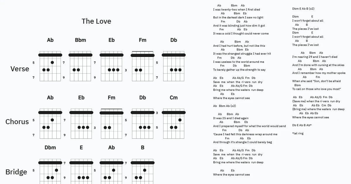 The Love - The Dear Hunter